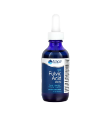 Ионная фульвокислота, Ionic Fulvic Acid 250 mg, Trace Minerals, 59 ml