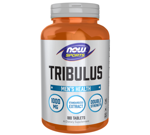 Трибулус, Tribulus 1000 mg, Now Foods, 180 таблеток