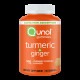 Комплекс с куркумой и имбирем, Turmeric + Ginger, Qunol, 60 жевательных таблеток