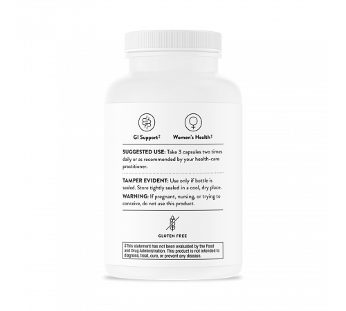 Ундецин, Undecyn, Thorne, 120 капсул