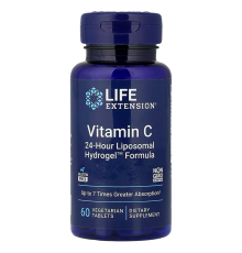 Витамин C, Life Extension Vitamin C, 60 растительных таблеток