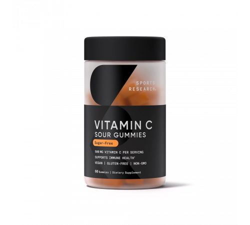 Витамин C 250 мг, Vitamin C 250 mg, Sports Research, 60 жевательных конфет