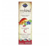 Органический спрей с витамином С вишня и мандарин, MyKind Organics, Garden of Life, 58 мл