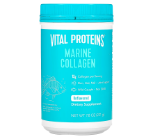 Морской коллаген без вкуса, Marine Collagen Unflavored, Vital Proteins, 221 g