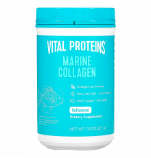 Морской коллаген без вкуса, Marine Collagen Unflavored, Vital Proteins, 221 g
