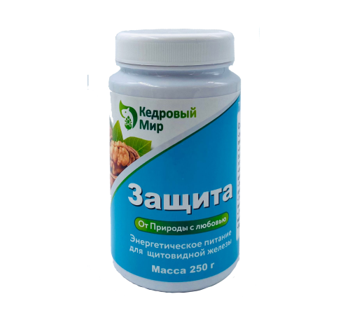 Питание для щитовидной железы Защита, Кедровый мир, 200 гр