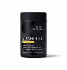 Витамин К2 100 мкг, Vitamin K2 100 mcg, Sports Research, 60 капсул