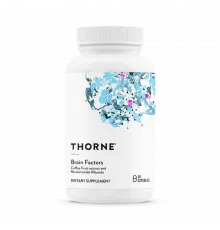 Добавка для поддержки мозга, Brain Factors, Thorne, 30 капсул