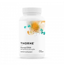 ДГК для беременных и кормящих мам, Prenatal DHA, Thorne, 60 капсул
