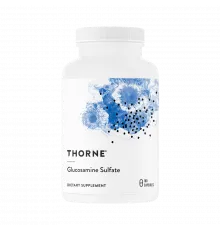 Глюкозамин, Glucosamine Sulfate, Thorne, 180 капсул